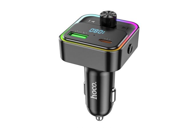 FM-Модулятор HOCO E81 Fantasy PD30W + QC3.0 car BT FM transmitter