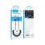 Bluetooth адаптер для автомагнитолы HOCO E78 Benefit spring cable (AUX-USB)