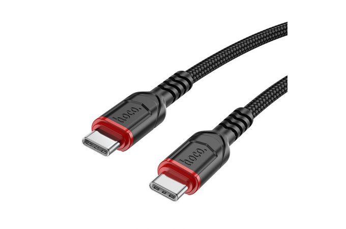 Кабель USB Type-C - USB Type-C HOCO X59 PD60W (черный) 3м