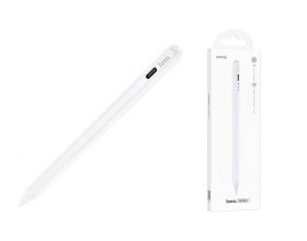 Стилус для сенсорных экранов HOCO GM108 Smooth series fast charging capacitive pen for Pad (белый)