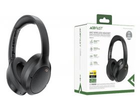 Наушники мониторные беспроводные ACEFAST H6 active noise reduction wireless headset (Черный)