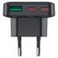 Сетевое зарядное устройство AceFast A100 PD65W GaN 2C+A ultra-thin Charger (Черный)