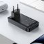 Сетевое зарядное устройство AceFast A100 PD65W GaN 2C+A ultra-thin Charger (Черный)