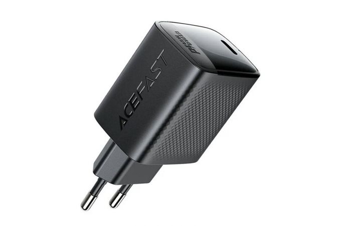 Сетевое зарядное устройство ACEFAST A112 PD45W GaN USB-C charger (Черный)