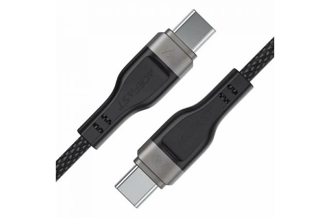 Кабель USB Type-C - Type-C AceFast C11-03 magnetic charging data cable (Черный)