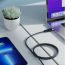 Кабель USB Type-C - Type-C AceFast C11-03 magnetic charging data cable (Черный)