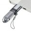 Переходник USB-C to USB-A ACEFAST J8 Adapter (Серый)