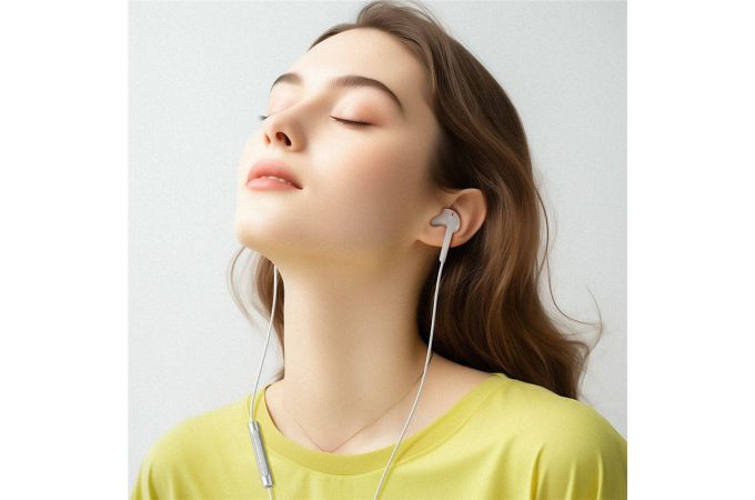 Наушники проводные USB-C ACEFAST L7 semi-in-ear  wired earphone with mic (Белый)