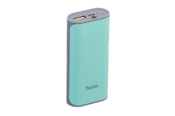 Универсальный дополнительный аккумулятор Power Bank HOCO B21 (5200 mAh) (синий)