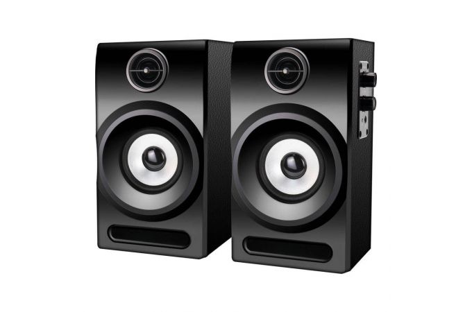 Акустическая система Ginzzu GM-104 повр.упак. 2.0, 2x6W, AUX