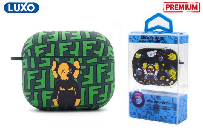 Чехол для наушников LUXO KAWS для Apple AirPods PRO 2 Рисунок A174
