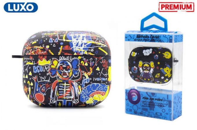 Чехол для наушников LUXO KAWS для Apple AirPods PRO 2 Рисунок A170