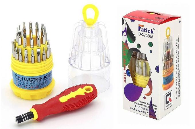 Отвертка с набором насадок Fatick 7036A