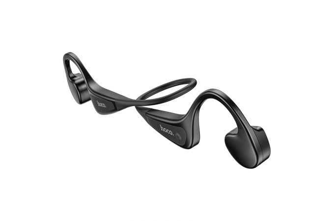 Наушники вакуумные беспроводные HOCO ES57 Cool sound bone BT headset Bluetooth (черный)