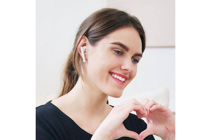 Наушники вакуумные беспроводные BOROFONE BW07 Wide sound true wireless BT Earphone Bluetooth (белый)