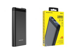 Универсальный дополнительный аккумулятор Power Bank BOROFONE BJ10 (10000 mAh) (черный)