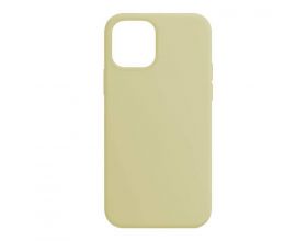 Чехол для iPhone 15 Pro (6,1) Silicone Case Soft Touch (бледно-желтый)