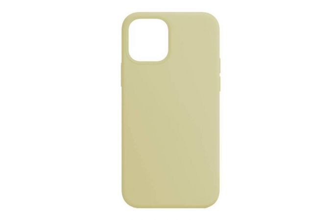 Чехол для iPhone 15 Pro (6,1) Silicone Case Soft Touch (бледно-желтый)