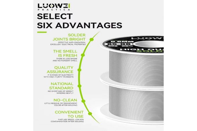 Припой (катушка) LUOWEI XS-05 0.5мм (40гр.)