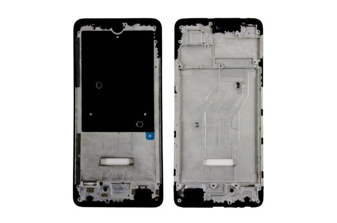 Средняя часть для Infinix Hot 50 4G (X6882) (рамка дисплея) черный, с разбора