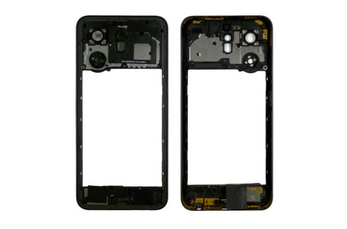 Средняя часть для Infinix Hot 50i (X6531) черный, с разбора