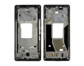 Средняя часть для Infinix Note 40 Pro+ 5G (X6851B) (рамка дисплея) черный, с разбора