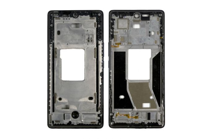 Средняя часть для Infinix Note 40 Pro+ 5G (X6851B) (рамка дисплея) черный, с разбора