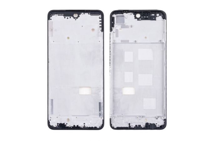 Средняя часть для Realme C65 4G (RMX3910) (рамка дисплея) черный, с разбора