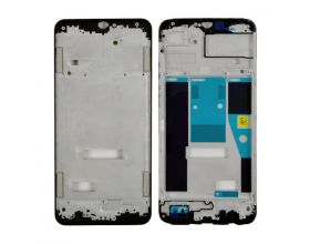 Средняя часть для Realme Note 60/ 60x (RMX3933/ RMX3938) (рамка дисплея) черный, с разбора