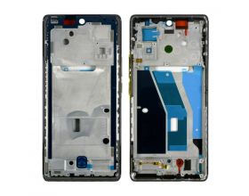 Средняя часть для Tecno Spark 20 Pro+ (KJ7) (рамка дисплея) черный, с разбора