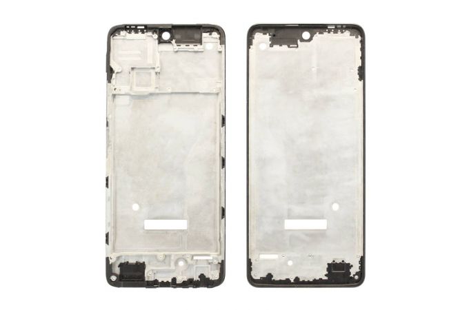 Средняя часть для Tecno Spark 30 4G (KL6) (рамка дисплея) черный, с разбора