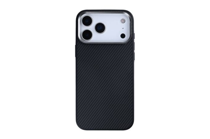 Чехол для iPhone 17 Pro Max KEEPHONE Kevlar Sweden (Черный)