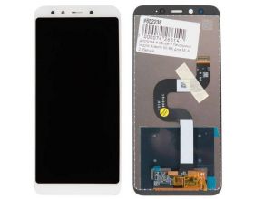 Дисплей для Xiaomi Mi A2/ Mi 6X в сборе с тачскрином (белый)