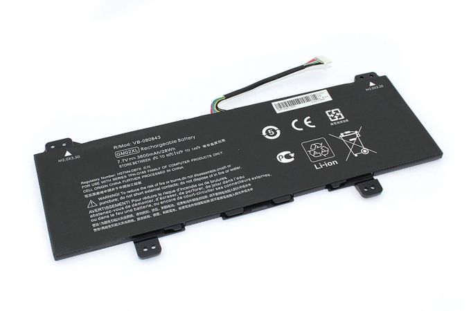 Аккумуляторная батарея GM02XL для ноутбука HP 14-CA 7,7V 3600mAh