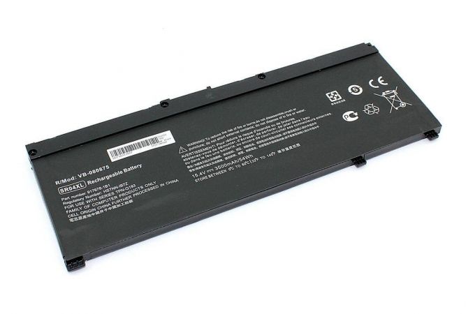 Аккумуляторная батарея для ноутбука SR04XL для HP 15.4V 3500mAh