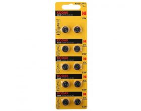 Батарейка часовая Kodak AG13 (357) LR1154, LR44 [KAG13-10] BL10 3132 (цена за блистер 10 шт)