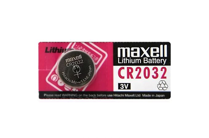 Батарейка литиевая Maxell CR2032 BL1 (цена за 1 шт)