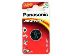 Батарейка литиевая Panasonic CR2025 BL1 (цена за 1 шт)