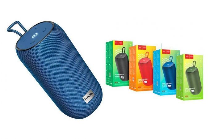 Портативная беспроводная колонка HOCO HC10 Sonar sports BT (синий)