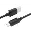 Кабель USB - MicroUSB HOCO X73 (черный) 1м