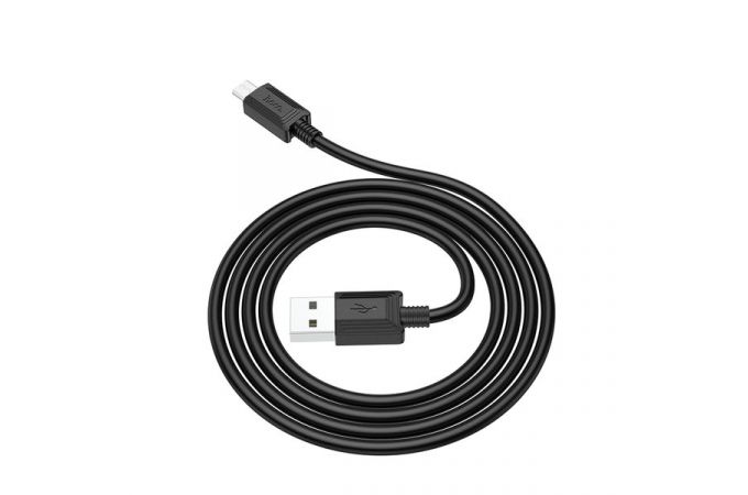 Кабель USB - MicroUSB HOCO X73 (черный) 1м