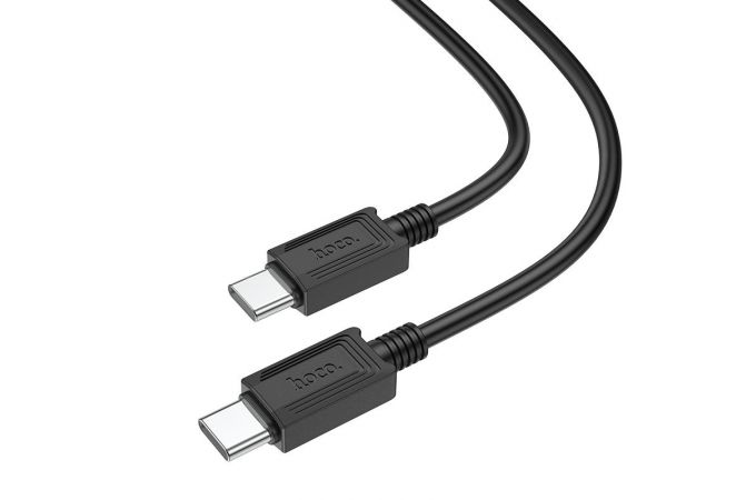 Кабель USB Type-C - USB Type-C HOCO X73 PD60W (черный) 1м