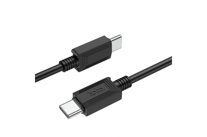 Кабель USB Type-C - USB Type-C HOCO X73 PD60W (черный) 1м