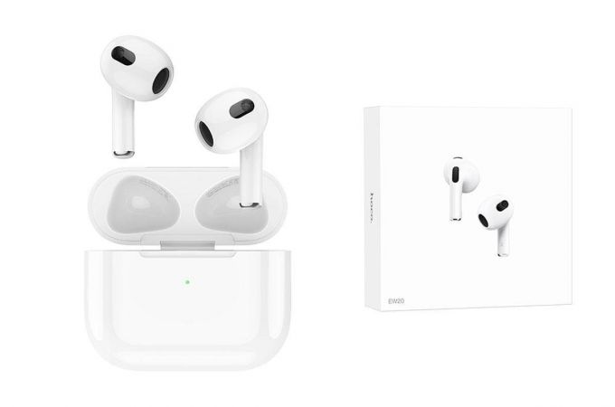 Наушники вакуумные беспроводные HOCO EW20 True wireless stereo headset Bluetooth (белый)
