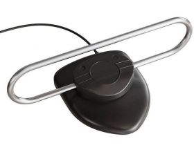 Антенна комнатная РЭМО BAS-5117-5V Bambi активная, 33 дБ, с питанием от цифрового ресивера