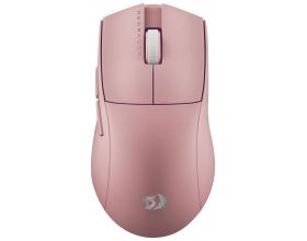Мышь игровая беспроводная Redragon K1ng 4K Pro розовая 26000 dpi/BT+2.4G/ сенсор Pixart 3395/