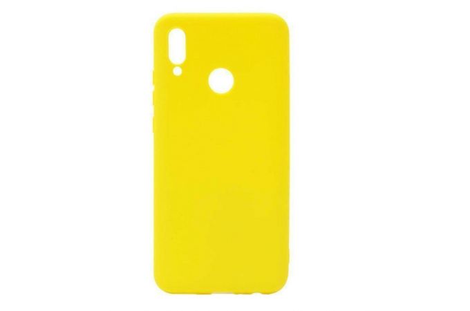 Чехол для Huawei Honor 10 Lite 2019/P Smart 2019 тонкий (желтый)