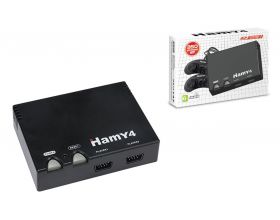 Игровая Приставка "Hamy 4" 16+8 Bit Classic 350 встроенных игр Черная