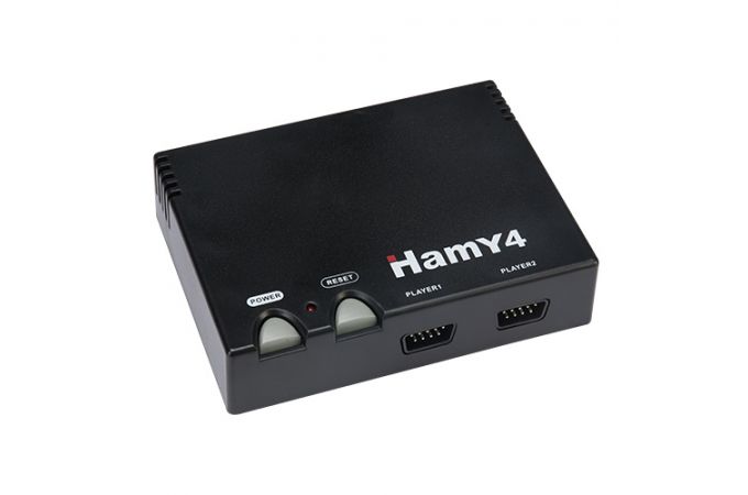 Игровая Приставка "Hamy 4" 16+8 Bit Classic 350 встроенных игр Черная