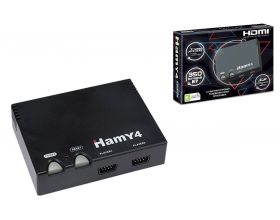 Игровая Приставка "Hamy 4" HDMI 16+8 Bit Classic 350 встроенных игр Черная